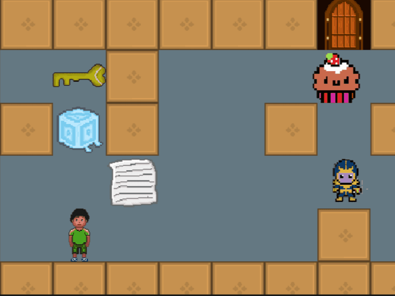 I am going to school maze game