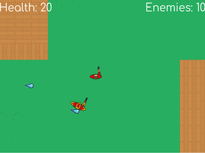 Top down shooter screenshot