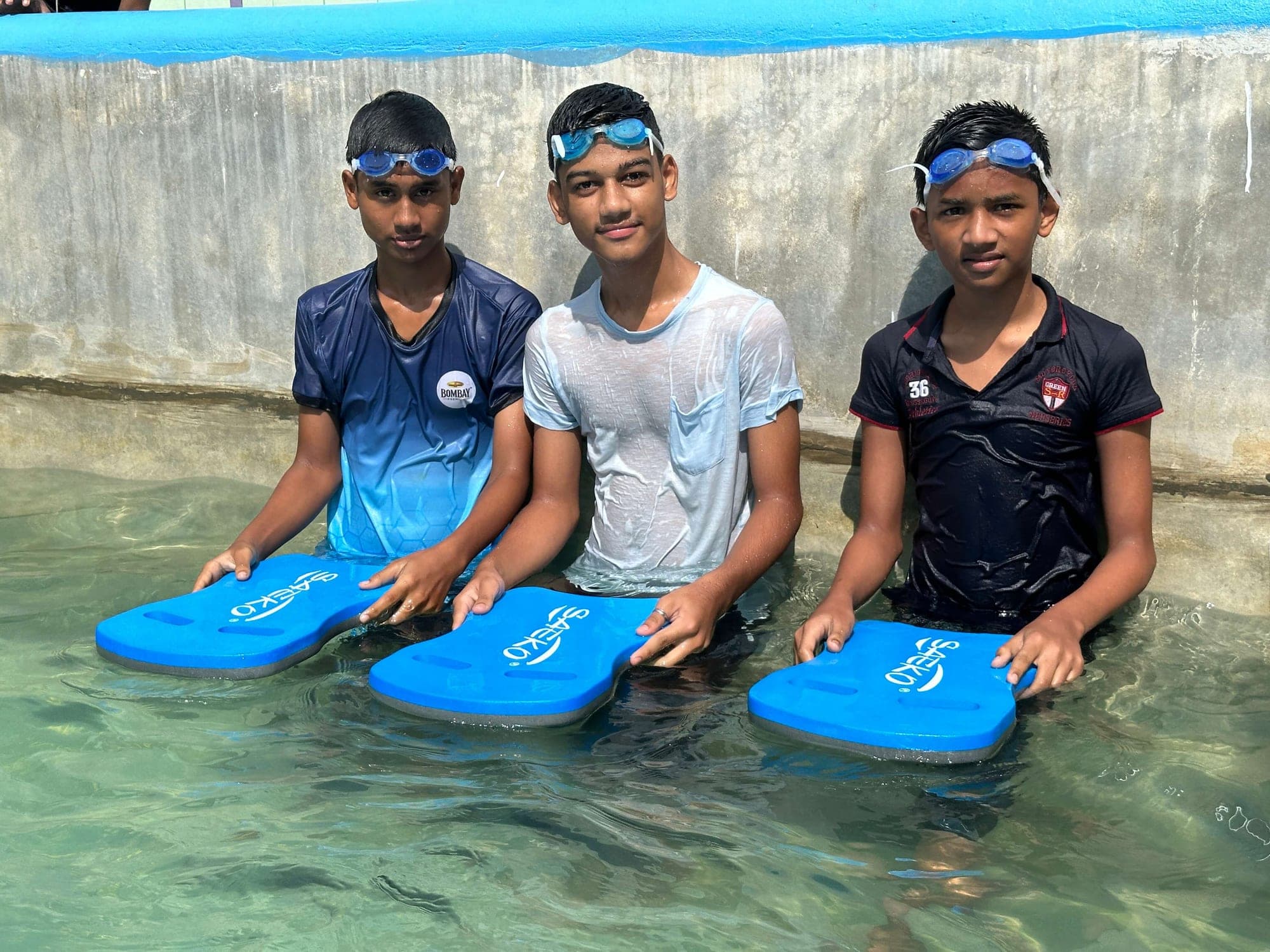 Swimming class